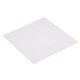 a white premium 6 x 6 microfiber cloth - full - color
