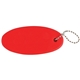 aerial view a red promotional custom sure - float key chain, image 1 of 2