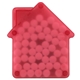 aerial view a translucent red house credit card mints, image 1 of 5