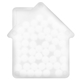 aerial view a solid white house credit card mints, image 1 of 5