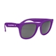 aerial view a purple uv400 sunglasses (solid), image 1 of 2