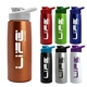 a group of flair tritan(r) metallike bottle with drink - thru lid - 26 oz