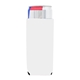 aerial view a custom 12 oz neoprene slim can cooler sleeve, image 1 of 2