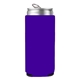 aerial view a purple budget slim can cooler coolie, image 1 of 2
