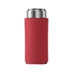 a red budget slim can cooler coolie