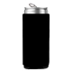 aerial view a black budget slim can cooler coolie, image 1 of 2
