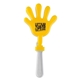 aerial view a yellow hand - shaped sound clapper, image 1 of 2