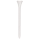 aerial view a white 2 3/4 tall golf tee, image 1 of 2