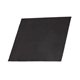 aerial view a black suede 10 x 10 microfiber cleaning cloth - 1- color, image 1 of 2
