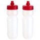 aerial view a red tailwind 24 oz ldpe bike bottle, image 1 of 2