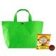 aerial view a green chips salsa snap tote, image 1 of 2