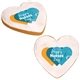 a as shown nurses day full color heart cookie