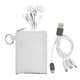 aerial view a white 4- in -1 c to c stretchy kit, image 1 of 2
