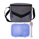 aerial view a blue to go victory lunch cooler set, image 1 of 2
