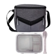 aerial view a grey to go victory lunch cooler set, image 1 of 2
