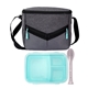 aerial view a mint to go victory lunch cooler set, image 1 of 2