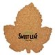 a cork cork coaster - leaf