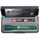 aerial view a green mini maglite(r) 2 aa flashlight green, image 1 of 2
