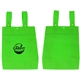 a green custom car litter bag
