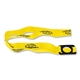a pms yellow bottle holder strap lanyard w / rubber attachment