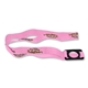 a pink-230 bottle holder strap lanyard w / rubber attachment