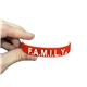 a exterior color 485 red/white interior color 1/2 rush laser debossed silicone wristbands 2 ply