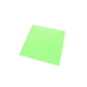 aerial view a light green debossed 6 x 6 microfiber cloth, image 1 of 2