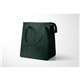 aerial view a forest green insulated tote bag, image 1 of 2
