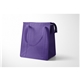 aerial view a purple insulated tote bag, image 1 of 2
