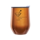 a orange 10 oz insulated cup with lid