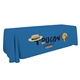 aerial view a cobalt-pms 2728 6 economy table throw, image 1 of 2