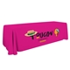 aerial view a hot pink-pms 219 6 economy table throw, image 1 of 2