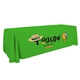 aerial view a shamrock-pms 361 6 economy table throw, image 1 of 2