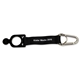 a black bottle holder lanyard keychain