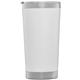 aerial view a white whistler - 20 oz double - wall stainless tumbler, image 1 of 2