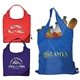 a group of capri - foldaway shopping tote bag - 210d polyester - metallic imprint