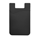 aerial view a white envelope & black wallet greeting card with silicone smart wallet, image 1 of 2
