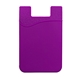 aerial view a white envelope & purple wallet greeting card with silicone smart wallet, image 1 of 2