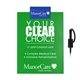 a blue clip & green board & black pen letter clipboard with pen
