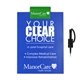 a green clip & blue board & black pen letter clipboard with pen