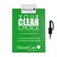 a white clip & green board & black pen letter clipboard with pen