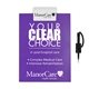 a white clip & violet board & black pen letter clipboard with pen