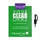 a violet clip & green board & black pen letter clipboard with pen