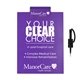 a violet clip & violet board & black pen letter clipboard with pen