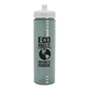 a glacier blue bottle & white lid 24 oz slim fit upcycle rpet bottle with push - pull lid