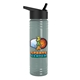 a glacier blue bottle & black lid 24 oz slim fit upcycle rpet bottles with flip straw lid digital