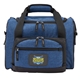 a navy heather convertible duffel cooler - 12 can cooler bag