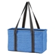 a royal heather junior utility tote with large main compartment