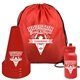 aerial view a group of sports training kit, image 6 of 8