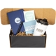 aerial view a group of celebration executive gift kit with tumbler and journal, image 2 of 3